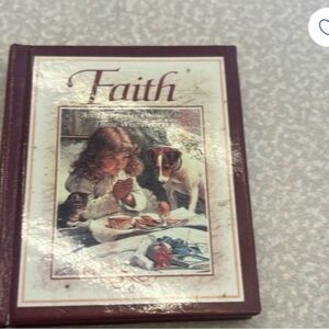 Faith Journal with Brown Cover. Miniature book.